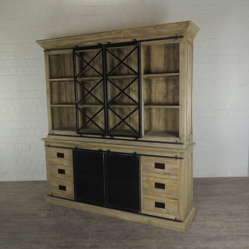 Bookcase Teak 2,03 m - Image 3