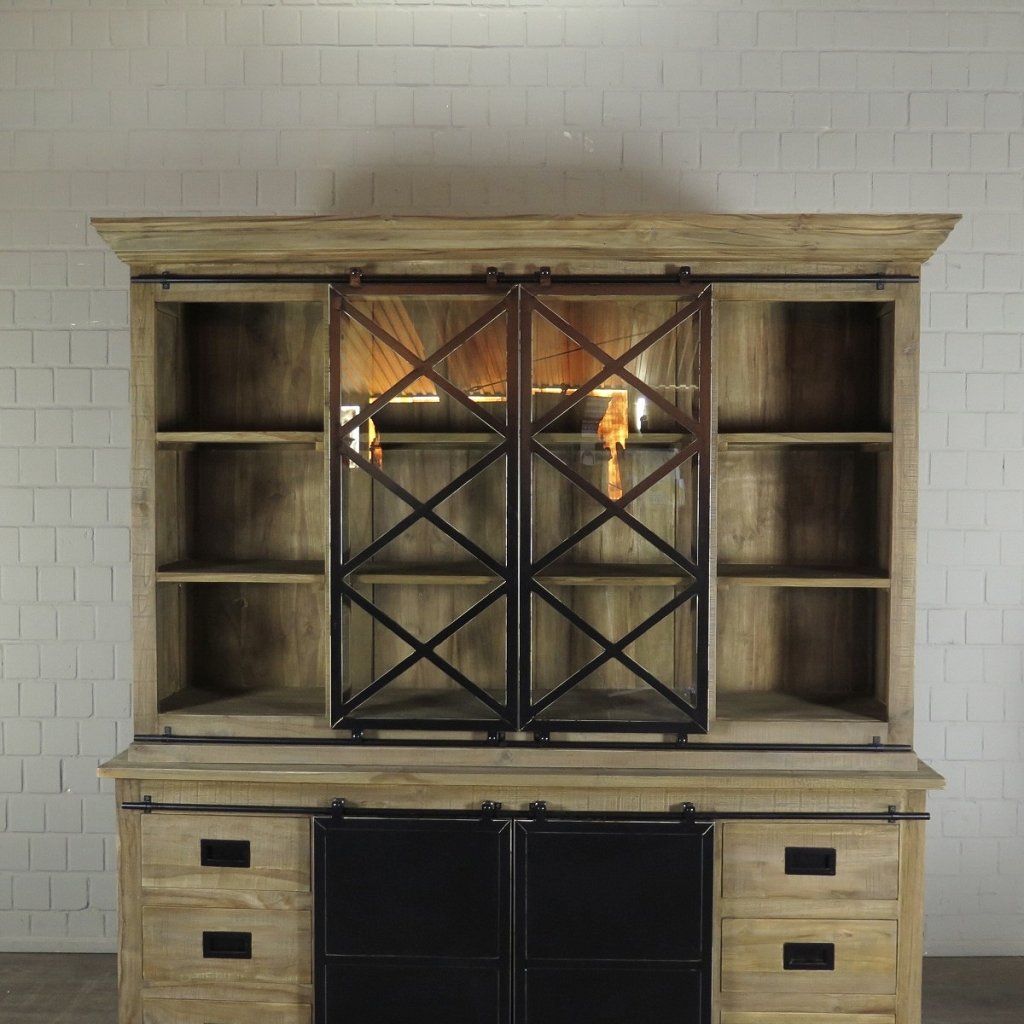 Bookcase Teak 2,03 m - Image 4