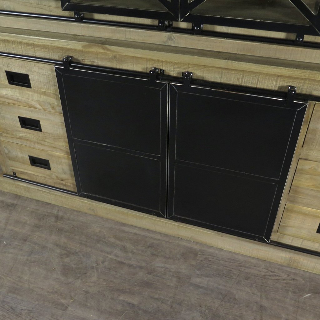 Bookcase Teak 2,03 m - Image 9