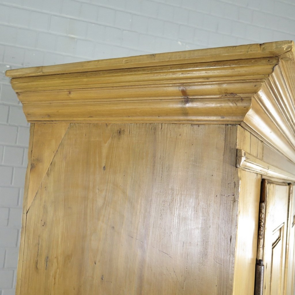 Kleiderschrank Schrank Biedermeier 1800 Kiefer
