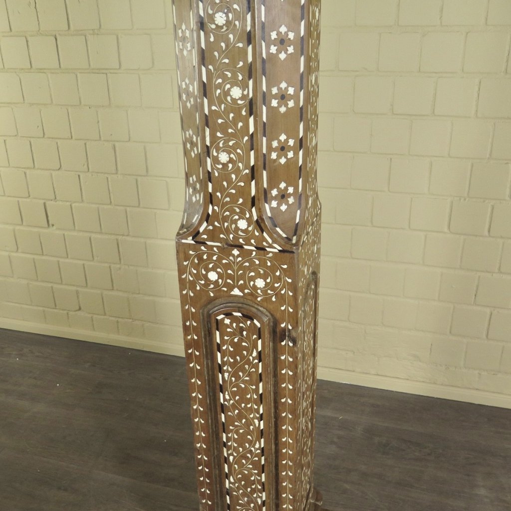 Säulen Säule Pfeiler 1910 Teakholz Set