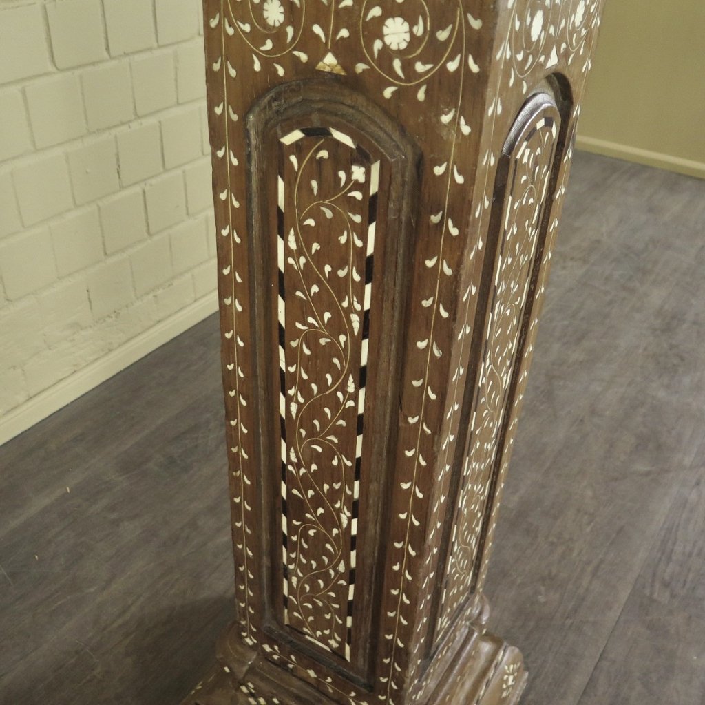 Säulen Säule Pfeiler 1910 Teakholz Set