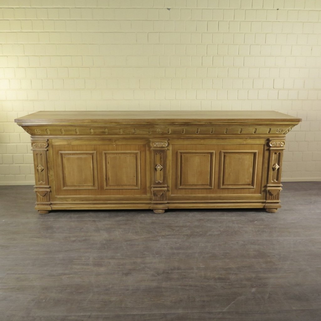 Theke Tresen Bella Elegance 2,60 m Teakholz