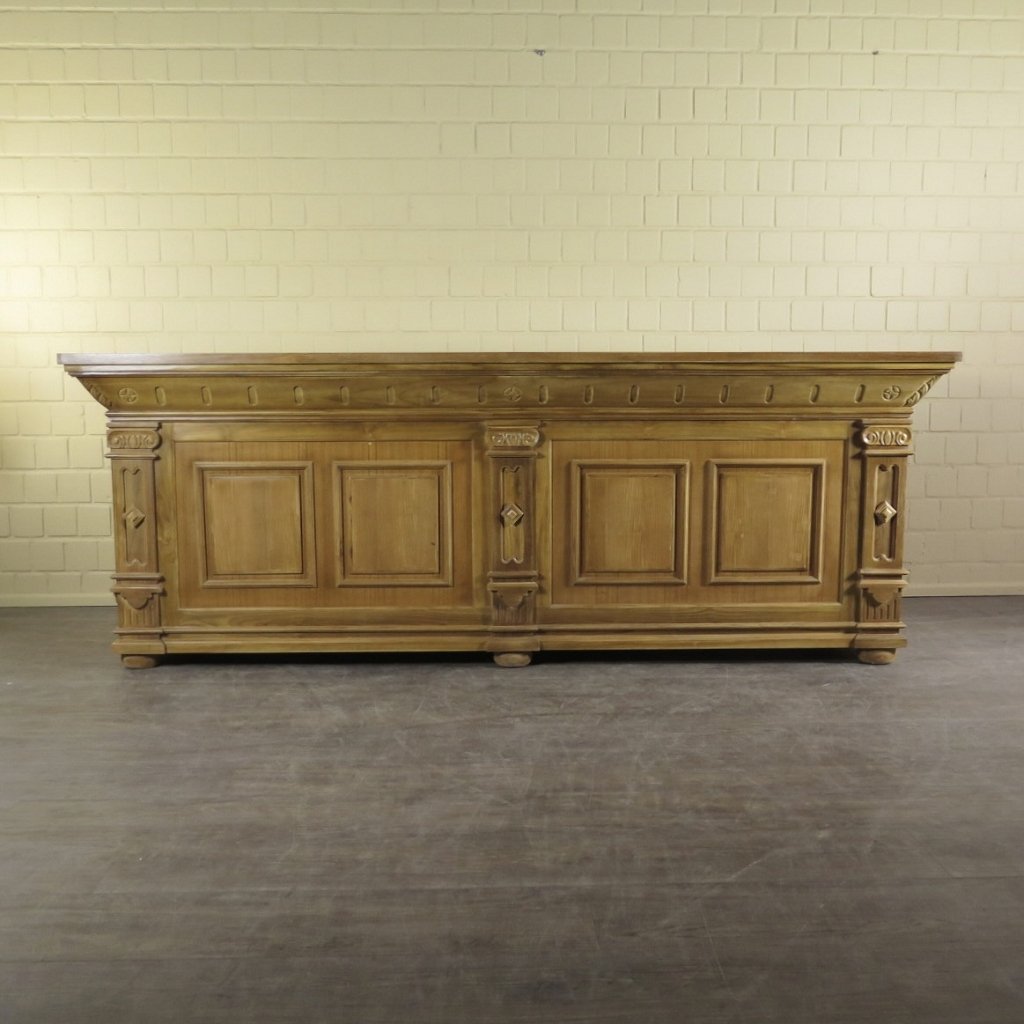 Theke Tresen Bella Elegance 2,60 m Teakholz