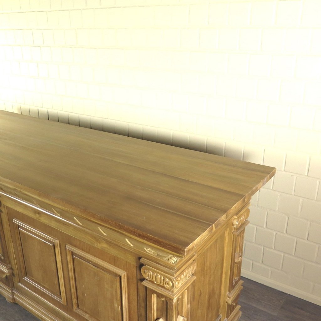 Theke Tresen Bella Elegance 2,60 m Teakholz