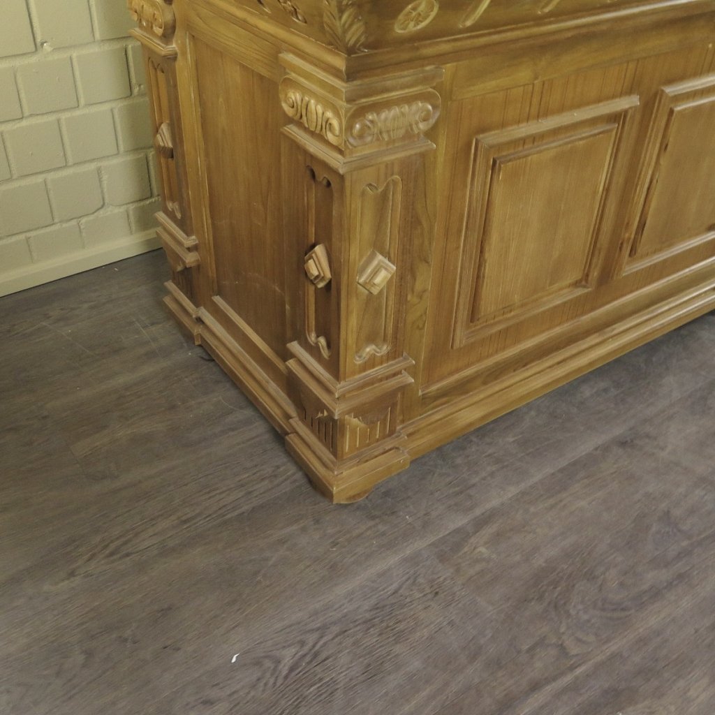 Theke Tresen Bella Elegance 2,60 m Teakholz